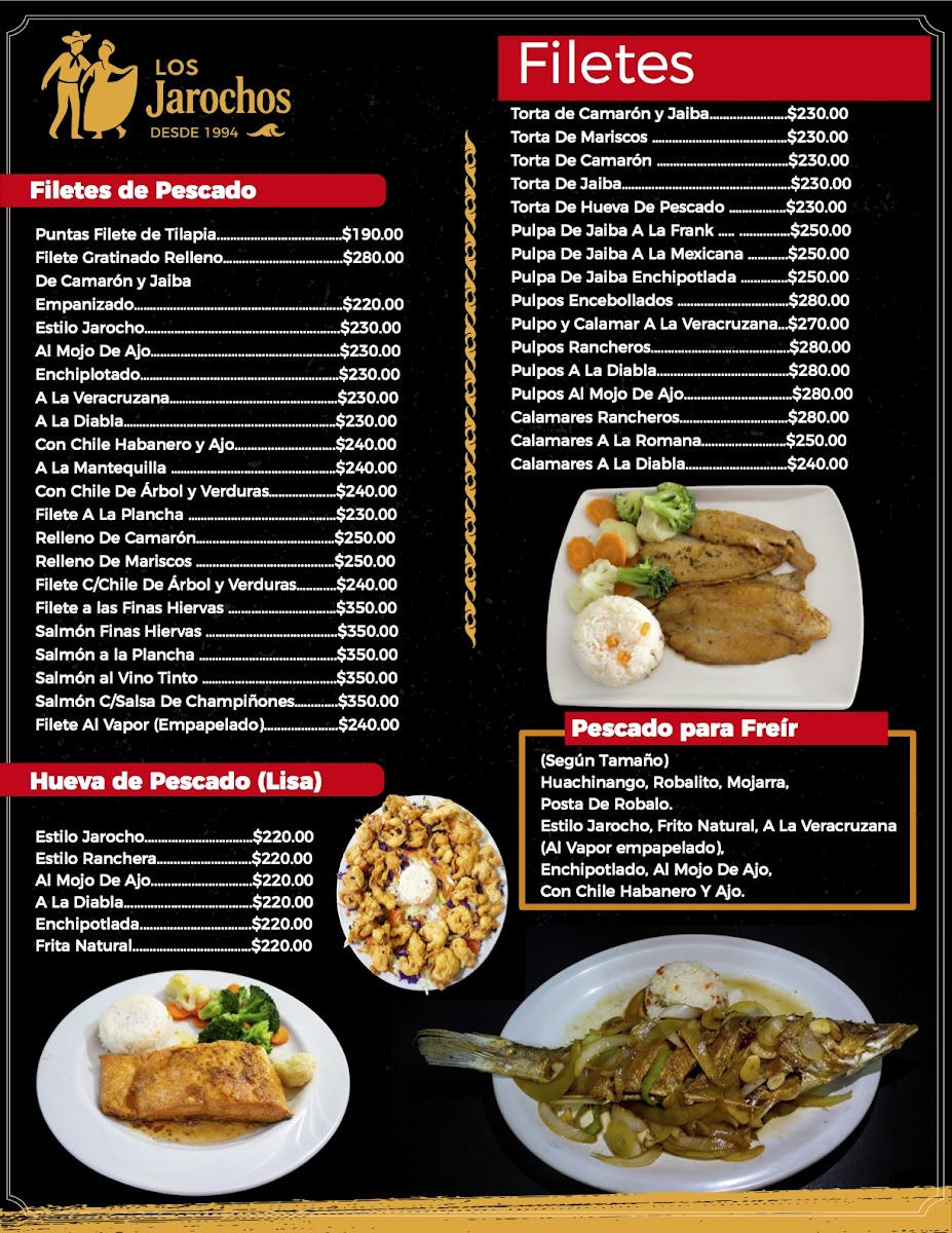 Restaurante Los Jarochos Menu - Image 1