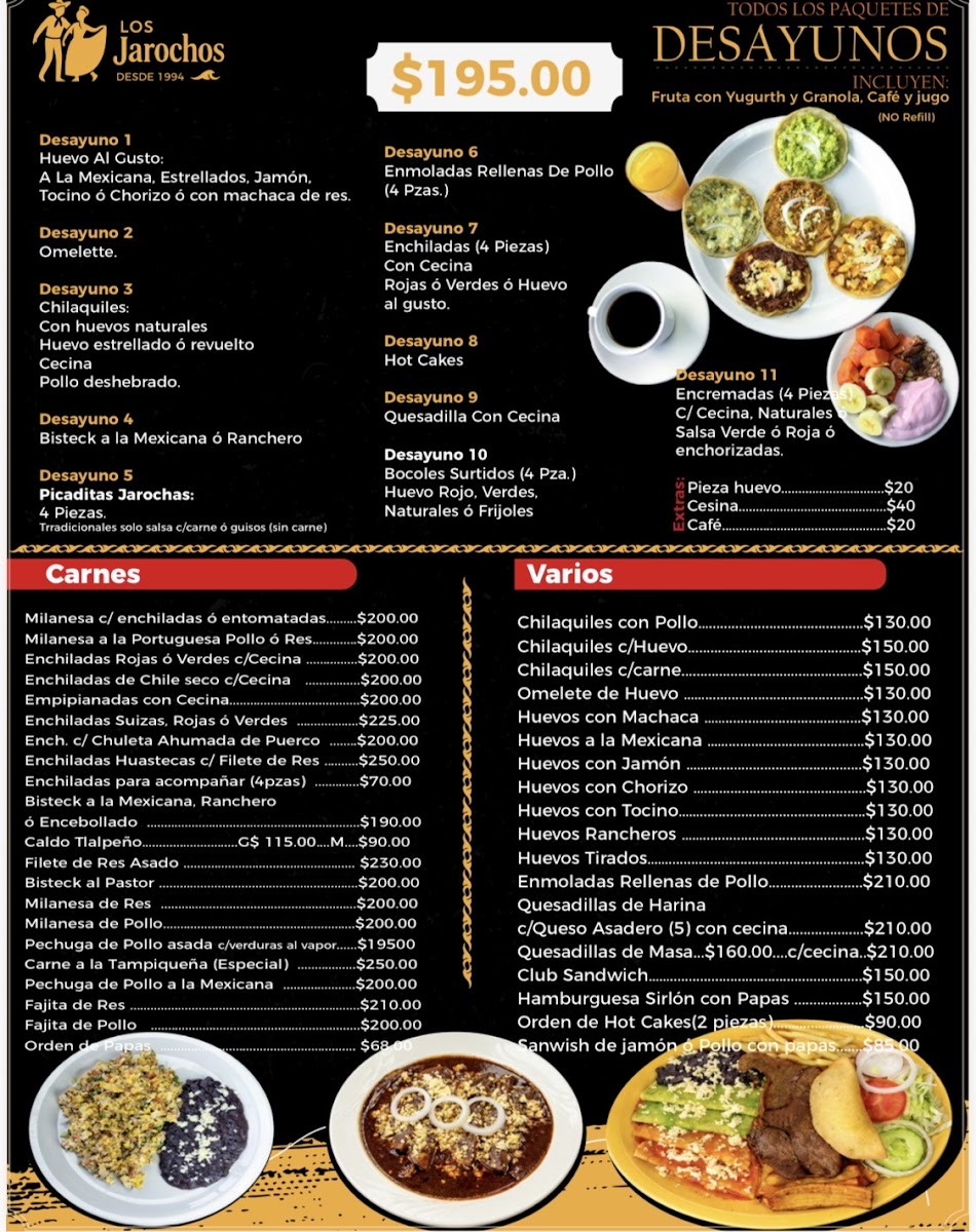 Restaurante Los Jarochos Menu - Image 2